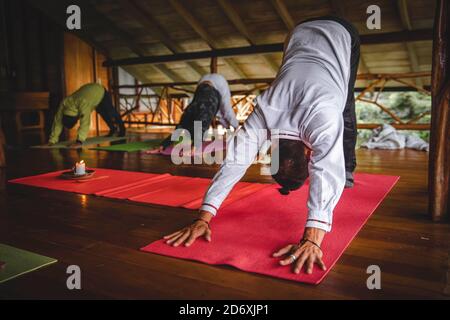 Amazon Jungle Yoga Retreat Foto Stock