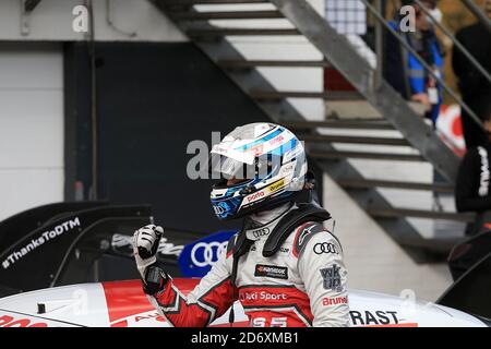 Zolder, Belgio. 17 Ott 2020. 17 ottobre 2020, Circuit Zolder, Zolder, DTM 2020, Zolder, 16-18 ottobre 2020, nel vincitore di foto Rene Rast (DEU n° 33), Audi Sport Team Rosberg | Usage worldwide Credit: dpa/Alamy Live News Foto Stock