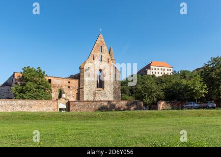 Convento Rosa Coeli, Dolni Kounice, Repubblica Ceca Foto Stock