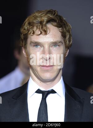 Benedetto Cumberbatch arriva al Laurence Olivier Awards 2011 a. Il Theatre Royal di Londra Foto Stock