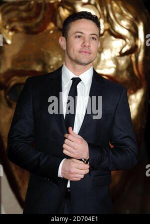 Warren Brown partecipa ai 2012 Game British Academy Video Games Awards, all'Hilton Hotel nel centro di Londra. Foto Stock