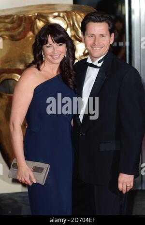 Suzi Perry partecipa ai 2012 Game British Academy Video Games Awards, all'Hilton Hotel nel centro di Londra. Foto Stock