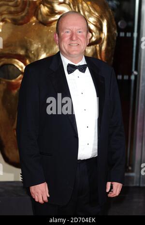 Ian Livingstone partecipa ai 2012 Game British Academy Video Games Awards, all'Hilton Hotel nel centro di Londra. Foto Stock