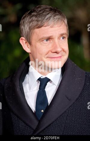 Martin Freeman partecipa al BAFTA Film Awards 2013 dopo la festa, al Grosvenor House Hotel nel centro di Londra. Foto Stock