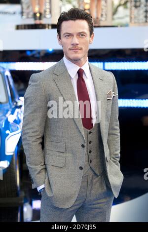 Luke Evans partecipa alla prima mondiale del Fast and the Furious 6, all'Empire Leicester Square di Londra. Foto Stock