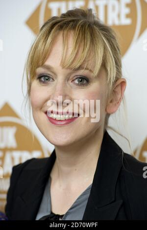 Hattie Morahan è stato ritratto al UK Theatre Awards a Guildhall, Londra. Foto Stock