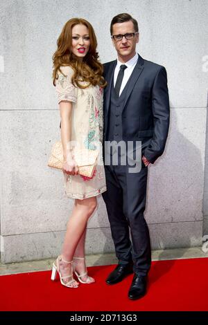 Ritchie Neville e Natasha Hamilton hanno partecipato al Tesco Mum of the Year Awards, al Savoy Hotel di Londra. Foto Stock