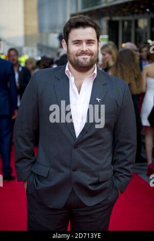 David Fynn arriva in prima assoluta dei tranquilli, all'Odeon West End di Leicester Square, Londra. Foto Stock