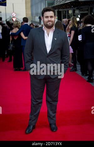 David Fynn arriva in prima assoluta dei tranquilli, all'Odeon West End di Leicester Square, Londra. Foto Stock