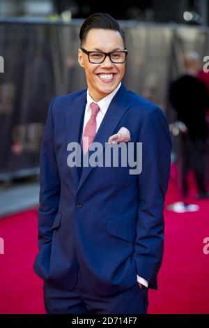 GOK WAN partecipa agli Olivier Awards, tenuti alla Royal Opera House di Covent Garden, Londra Foto Stock