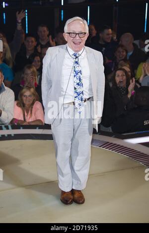 Leslie Jordan è sfrattato dalla Casa del Grande Fratello 2014, a Elstree Studios, Borehamwood, Hertfordshire Foto Stock