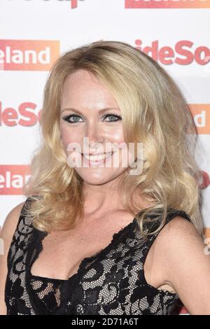 Michelle Hardwick partecipa al Inside SOAP Awards al DSTRKT di Londra. Foto Stock