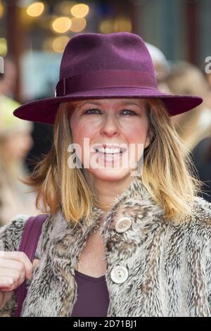 Kate Garraway alla prima di GET Santa, al cinema Vue di Leixester Square, Londra Foto Stock