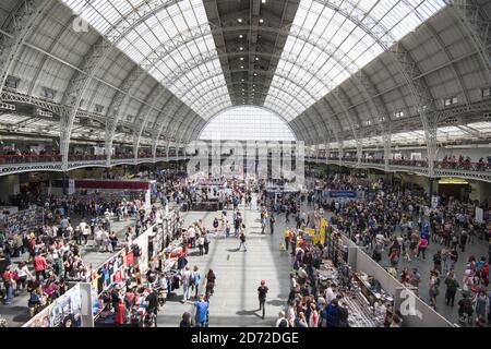 Vista generale del London Film and Comic con a Olympia, Kensington. Data immagine: Domenica 30 luglio 2017. Il credito fotografico dovrebbe essere: Matt Crossick/ EMPICS Entertainment. Foto Stock