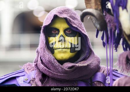 I fan di Cosplay hanno fotografato al Super Comic con, presso il Business Design Center di Islington, Londra. Data immagine: Sabato 26 agosto 2017. Il credito fotografico dovrebbe essere: Matt Crossick/ EMPICS Entertainment. Foto Stock