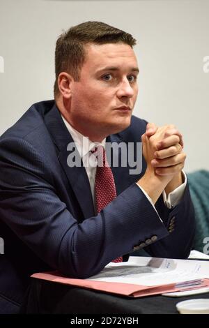 WES Streeting MP in occasione di un evento marginale durante la conferenza annuale del Labor Party presso l'Arena and Convention Centre (ACC), a Liverpool. Data immagine: Lunedì 24 settembre 2018. Il credito fotografico dovrebbe essere: Matt Crossick/ EMPICS Entertainment. Foto Stock