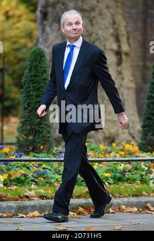 Il ministro britannico David Lidington arriva a Downing Street, Londra, per una riunione del Gabinetto. Data immagine: Martedì 13 novembre 2018. Il credito fotografico dovrebbe essere: Matt Crossick/ EMPICS Entertainment. Foto Stock