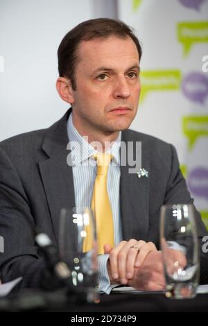 Il deputato Stephen Gethins ha parlato alla Conferenza stampa di voto del popolo, a Westminster, Londra. Data immagine: Mercoledì 27 marzo 2019. Il credito fotografico dovrebbe essere: Matt Crossick/Empics Foto Stock