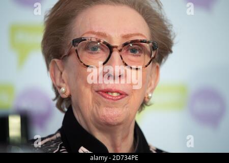 Dame Margaret Beckett in una conferenza stampa di voto popolare, a Westminster, Londra. Data immagine: Mercoledì 27 marzo 2019. Il credito fotografico dovrebbe essere: Matt Crossick/Empics Foto Stock