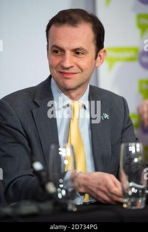 Il deputato Stephen Gethins ha parlato alla Conferenza stampa di voto del popolo, a Westminster, Londra. Data immagine: Mercoledì 27 marzo 2019. Il credito fotografico dovrebbe essere: Matt Crossick/Empics Foto Stock