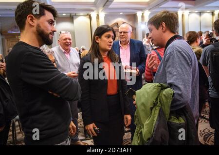 Lisa Nandy durante un evento di marchette di leadership per il Labor Party, al Grand Hotel di Brighton. Data immagine: Sabato 29 febbraio 2020. Il credito fotografico dovrebbe essere: Matt Crossick/Empics Foto Stock