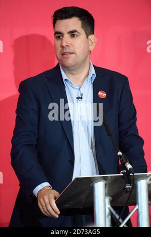 Richard Burgon parla durante un evento di vice-guida per il Labor Party, al Grand Hotel di Brighton. Data immagine: Sabato 29 febbraio 2020. Il credito fotografico dovrebbe essere: Matt Crossick/Empics Foto Stock