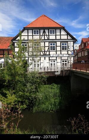 Hotel ALTE POST, Dannenberg/Elbe, bassa Sassonia, Germania Foto Stock