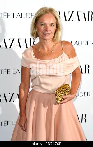 Mariella Frostrup arriva all'Harper's Bazaar Women of the Year Awards 2010, ad One Mayfair nel centro di Londra. Foto Stock