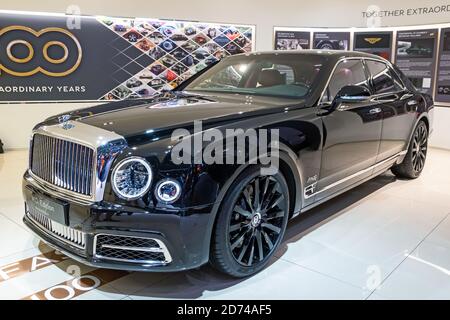 Bentley Mulsanne W.O. Auto di lusso in edizione al Salone Internazionale dell'automobile di Ginevra, 89th. Ginevra, Svizzera - 6 marzo 2019. Foto Stock