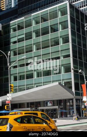 MLB NYC Flagship Store, Rockefeller Center, New York City, Stati Uniti Foto Stock