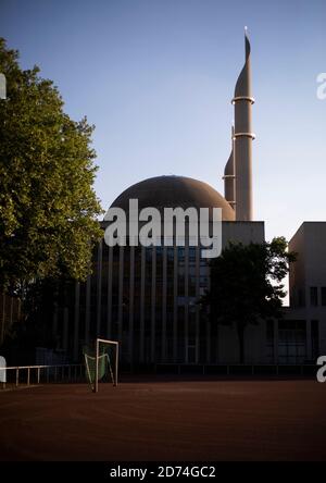 DITIB Moschea entrale a Vologne Germania Foto Stock