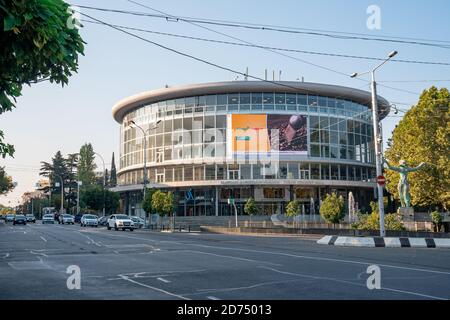 Tbilisi, Georgia - 18 ottobre 2020: Sala concerti a Tbilisi Foto Stock