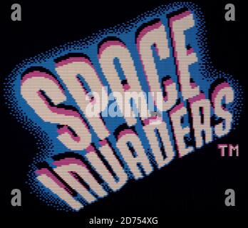Space Invaders - Nintendo Game Boy Color Videogame - Editoriale utilizzare solo Foto Stock