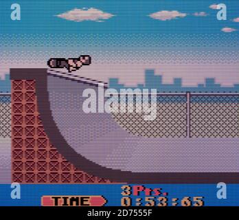 Tony Hawk's Pro Skater - Nintendo Game Boy Color Videogioco - solo per uso editoriale Foto Stock