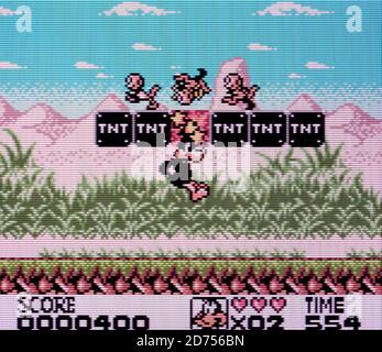 Looney Tunes - Nintendo Game Boy Color Videogioco - Editoriale utilizzare solo Foto Stock