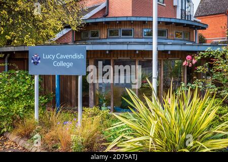 Lucy Cavendish College, Università di Cambridge, Cambridge UK. Fondata nel 1965 come università per sole donne. Tutti i generi ammessi dal 2021. Foto Stock