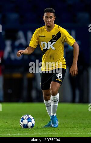 BREDA, Paesi Bassi. 20 ottobre 2020. Calcio, NAC Rat VerleghStadium, campionato olandese Jupiler, stagione 2020/2021, giocatore NAC Gylermo Siereveld durante la partita NAC - Cambuur Credit: Pro Shots/Alamy Live News Foto Stock