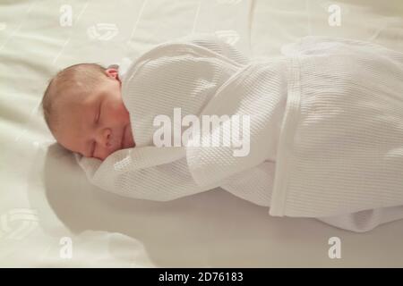 Bambino appena Nato Foto Stock