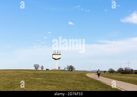 Wasserturm Iggingen, Schwäbisch-Gmünd Foto Stock