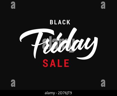 Iscrizione vettoriale Black Friday Illustrazione Vettoriale