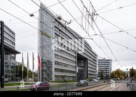 Gruppo assicurativo HUK-Coburg, sede di Dusseldorf Foto Stock