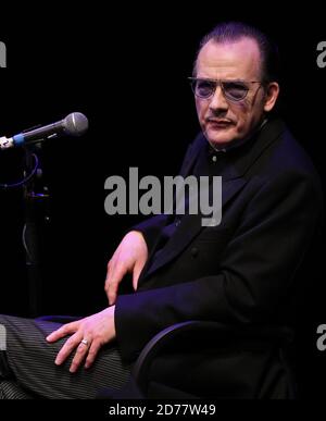 Uno dei membri originali della Damned Dave Vanian durante una conferenza stampa alla Roundhouse, Londra, annunciando il loro tour unico luglio 2021, giocando a Londra Eventim Apollo venerdì 09 luglio, Birmingham 02 Academy venerdì 16 luglio, Glasgow 02 Academy sabato 17 luglio e Manchester 02 Apollo domenica 18 luglio. Foto Stock