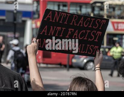 Le vite nere contano Brighton Foto Stock