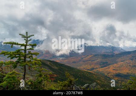Escursioni autunnali nel New England Foto Stock