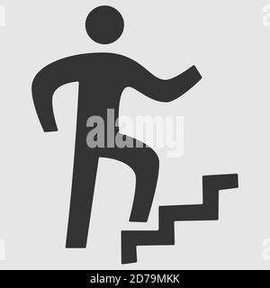 Scala di arrampicata Vector o Illustrazione Illustrazione Vettoriale