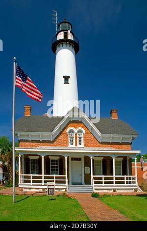 Lighthouse Museum - St Simons Island, Georgia Foto Stock