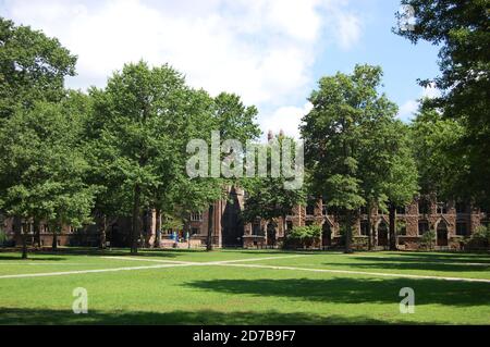 Yale University a New Haven, Connecticut CT, USA. Foto Stock