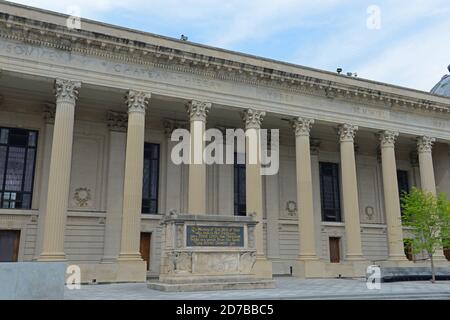 Sterling Memorial Library presso la Yale University, New Haven, Connecticut, CT, USA. Foto Stock