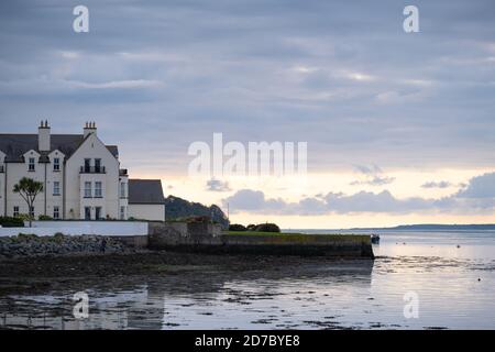 Il villaggio di Portaferry in Irlanda del Nord Foto Stock