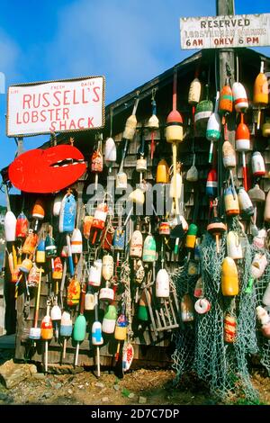 The Lobster Shack at Perkins Cove - Ogunquit, Maine Foto Stock